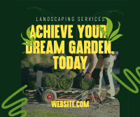 Dream Garden Facebook Post Design
