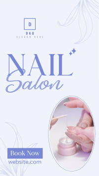 Beauty Nail Salon Instagram Story Design