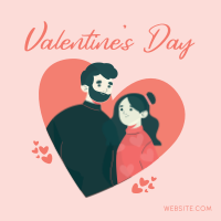 Valentine Couple Linkedin Post Image Preview