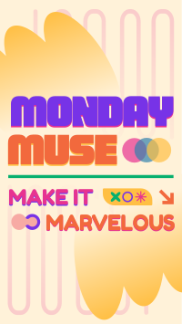 Marvelous Monday TikTok Video Image Preview