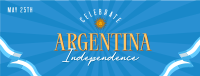 Viva Argentina Facebook cover Image Preview