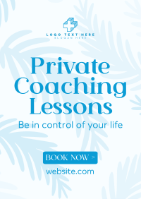 Private Coaching Flyer Design