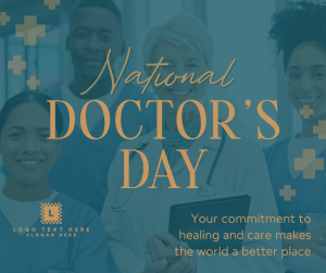 National Doctor's Day Facebook post Image Preview