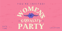 Women's Equality Celebration Twitter post Image Preview
