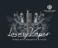 Luxury Vapes Facebook Post Preview