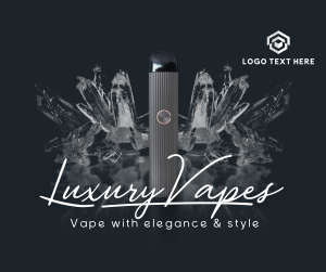 Luxury Vapes Facebook post Image Preview