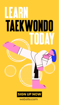 Taekwondo for All Instagram reel Image Preview