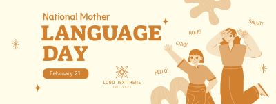 Mother Language Day Facebook cover Image Preview