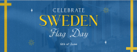 Commemorative Sweden Flag Day Facebook cover Image Preview