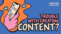 Trouble Creating Content? Facebook event cover Image Preview