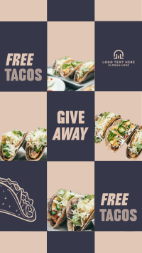 Tacos Giveaway Facebook story Image Preview