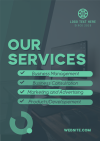 Corporate Services Offer Poster Image Preview