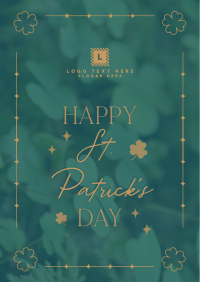 St. Patrick's Day Elegant Poster Design