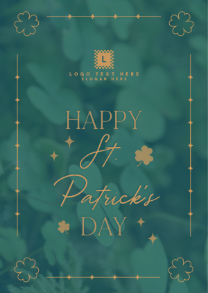 St. Patrick's Day Elegant Poster Image Preview
