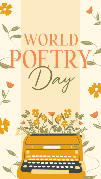 Vintage World Poetry YouTube short Image Preview