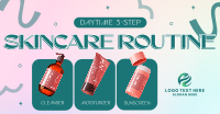 Daytime Skincare Routine Facebook Ad Design