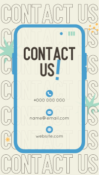 Contact Our Business Instagram Story Design