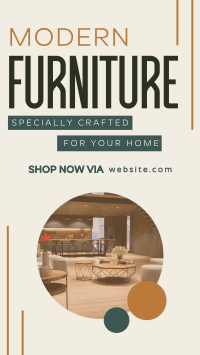 Modern Furniture Shop Instagram reel Image Preview