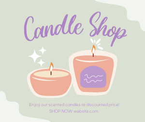 Scented  Candles Facebook post Image Preview
