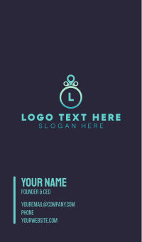 Ring Locator Business Card Design