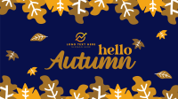 Hello Autumn Facebook event cover Image Preview