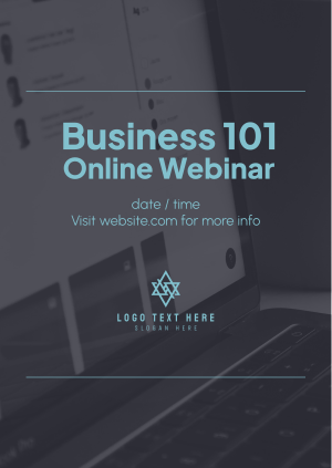 Business 101 Webinar Poster Image Preview