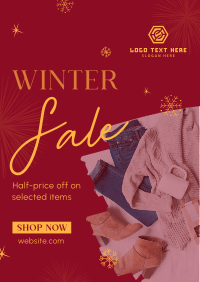 Winter Fashion Sale Flyer Image Preview