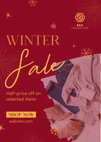 Winter Fashion Sale Flyer Image Preview