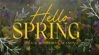 Hello Spring Video Image Preview