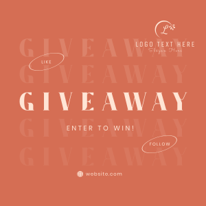 More Giveaway Instagram post Image Preview