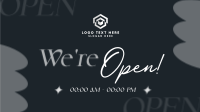 We're Open Now Animation Preview