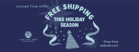 Enjoy New Year Shipping Facebook cover Image Preview