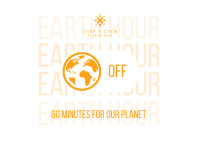 Earth Switch Off Postcard Design