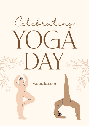 Zen Yoga Greeting Flyer Image Preview