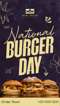 National Burger Day Instagram Reel Image Preview