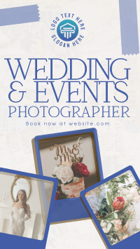 Rustic Wedding Photographer Instagram reel Image Preview