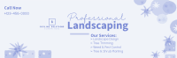 Professional Landscaping Twitter Header Image Preview