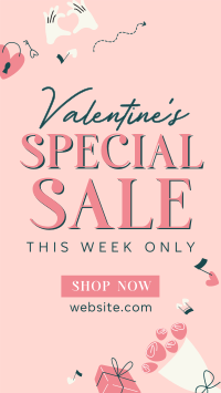 Valentines Sale Deals Instagram Reel Design