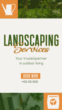 Landscape Garden Service YouTube Short Image Preview