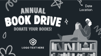 Donate A Book Facebook Event Cover Image Preview
