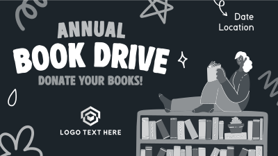Donate A Book Facebook event cover Image Preview