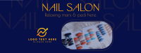 Simple Nail Salon Facebook Cover Design
