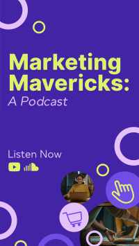 Digital Marketing Podcast TikTok Video Image Preview