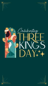 Modern Three Kings Day Instagram Story Design