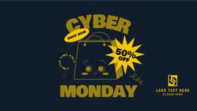 Cyber Monday Sale Facebook event cover Image Preview