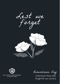 Remembrance Day Flyer Image Preview