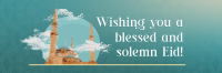 Eid Al Adha Greeting Twitter Header Image Preview