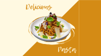Fresh Pasta Facebook Event Cover Design