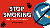 Smoking Habit Prevention Facebook Event Cover Design