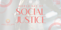 Social Justice Day Twitter post Image Preview